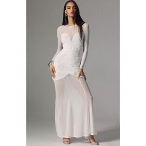 MISHA Sheer Slim Dress - New XL